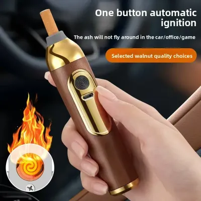 Portable Car Ashtray with USB Lighter